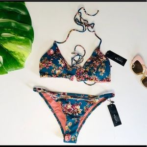 Tavik Cassis Halter Top x Matching Bottom Set